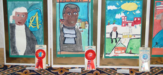 drawings with ribbons